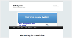 Desktop Screenshot of exmsystem.org